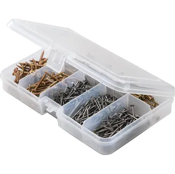 Organizér/box s vruty a hřebíčky - sada pro děti