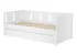 Postel Rimini II rozkládací postel s rošty 90-180 x 200 cm bílá