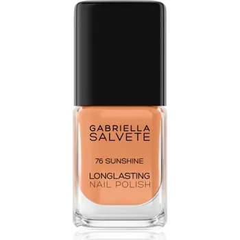 Dekorativní kosmetika Gabriella Salvete Longlasting Enamel dlouhotrvající lak na nehty s vysokým leskem odstín 76 Sunshine 11 ml