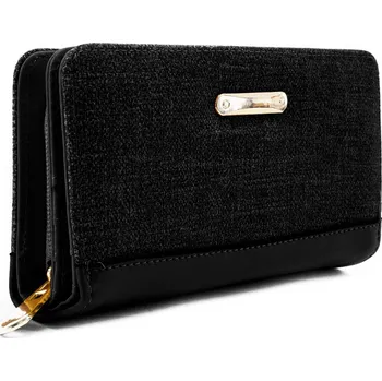 Peněženka Černá zipová dámská peněženka Trace