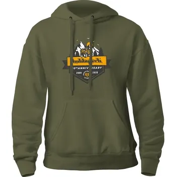 Pánská mikina HOBBYTECH TERRA 20Th zelená mikina s kapucí - vel."M" - expresní doprava