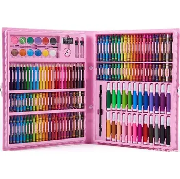 Výtvarná sada Výtvarná sada na malování 168ks růžová