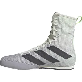 Boxerská obuv BOX BOTY ADIDAS BOX HOG 3 BÍLO - ŠEDÁ Velikost: 10,5 UK