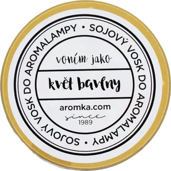 vonný vosk AROMKA Přírodní vonný vosk do aromalampy sójový, Květ bavlny, 35 g