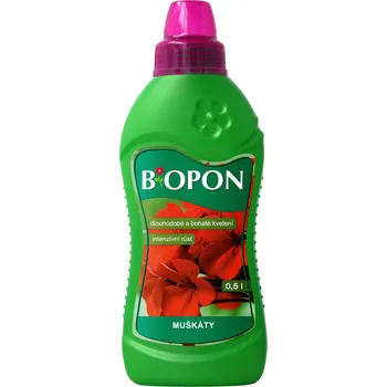 Hnojivo Biopon pelargonie 500 ml
