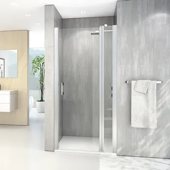 Sprchové dveře MI PIF 2023 mm 1170–1245 Transparent O 1200 Brillant MI PIF/1200 1200