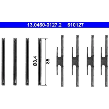 Přislušenství brzdového systému ATE 13.0460-0127.2 Sada příslušenství, brzdové destičky