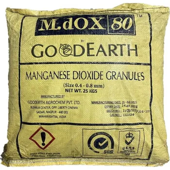 filtrační náplň M.dOX 80 oxid manganičitý pyrolusite 0,4-0,8mm Množství: 1 litr