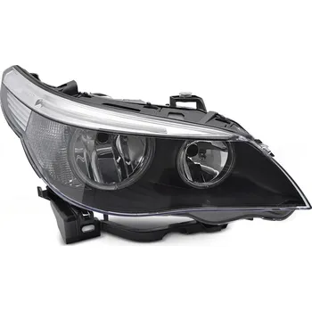 Přední světlomet TUNING-TEC Přední světlo BMW E60 E61 03-07 černé, pravé