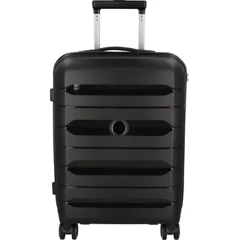 Cestovní plastový kufr Hesol velikost S, černá