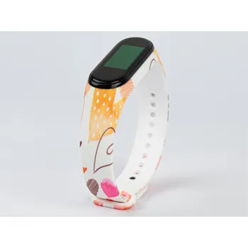 Sportovní měřič Xiaomi Barevná srdíčka náhradní náramek Mi Band 3/4