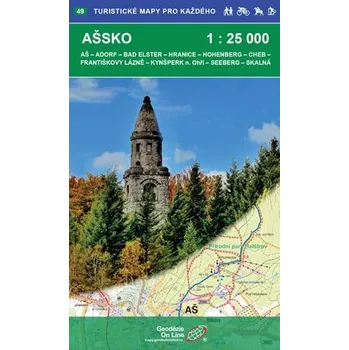 Ašsko - turistická mapa