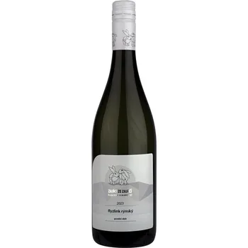 Víno Ryzlink rýnský 2023, pozdní sběr, Rodinné vinařství ZAJÍCI ZE ZAJEČÍ, suché
