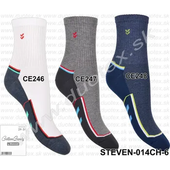 STEVEN Dětské ponožky Steven-014CH-6 Barva: CE246, Velikost: 32-34(21-22)