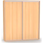 Dvoudveřová šatní skříň ONYX Dekor: Buk, Šířka: 160 cm, Výška: 220 cm