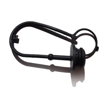 Hydraulický filtr Zátka rychospojky zásuvky ISO 20 černá 6273