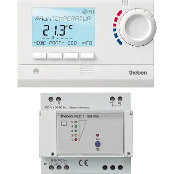 Termostat THEBEN 8339501 Termostat s hodinami RAMSES 833 top2 HF Set 1