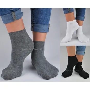 Dámské ponožky NOVITI Kotníkové ponožky N-ST003-U01 Barva: Biela, Velikost: 43-46(29-31)