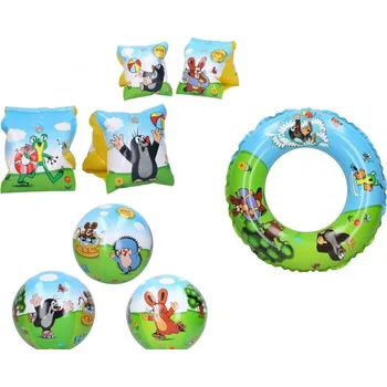 Vodní sport nafukovací sada 3 dílná krteček