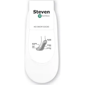 Dámské ponožky Ponožky Steven 036-011 Barva: Bílá, Velikost: 35-37