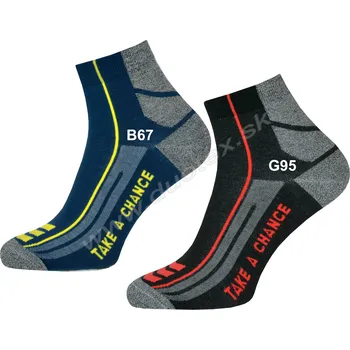 Pánské ponožky WOLA Kotníkové ponožky w94.1p4-vz.997 Barva: B67, Velikost: 38-40(25-26)