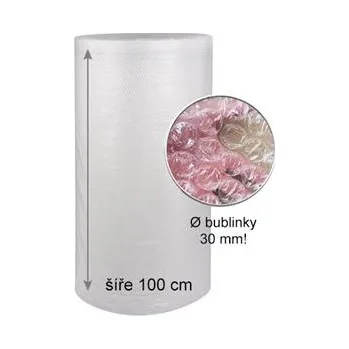 Obalový materiál Bublinková fólie šíře 100 cm, návin 50 m