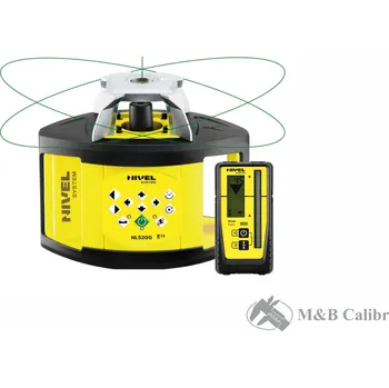 Měřící laser Sklonový rotační laser 10m/±1mm, 500 m, zelený NIVEL SYSTEM