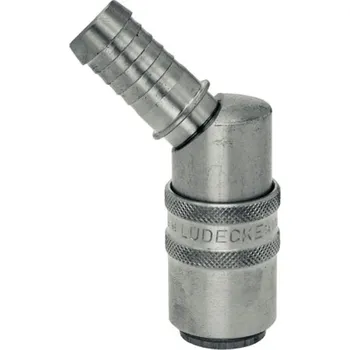 Lüdecke Rychlospojka ESHME 9 mm 45st. ventil