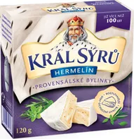 Král sýrů Hermelín 120 g provensálské bylinky