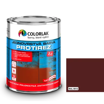 barva na kov Protirez S2015 RAL 8012 hnědá 9 l