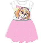 Paw Patrol - Tlapková patrola -Licence Dívčí šaty - Paw Patrol 52232651CTN, bílá / růžová Barva: Růžová, Velikost: 104