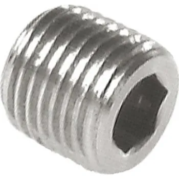 Fitinka TS Záslepka M10x1 ( kónický ) nerez 1.4571