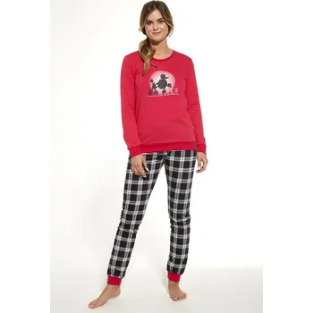 Dámské pyžamo Dámské pyžamo Cornette Lady 567/304 Barva: Růžová, Velikost: S