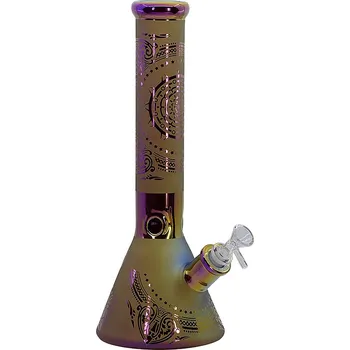Dýmka 67616 Skleněný bong 35cm