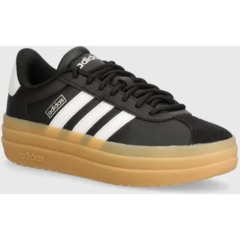 Pánské tenisky Kožené sneakers boty adidas Vl Court Bold IH3081 černá 99X, EUR 39 1/3