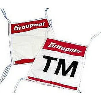 RC náhradní díl Startovní čísla, bez čísla a popisu, 100 % bavlna, Graupner, 1 ks. - expresní doprava