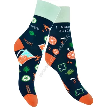 Dámské ponožky MORE Veselé ponožky More-078A-014 Barva: 14, Velikost: 35-38(23-25)