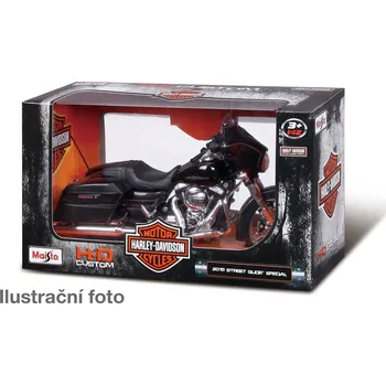 Hračka Maisto M. Motorcycles, 2017 Road King Special, window box, 1:12