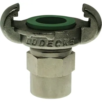 Hadicová spojka Lüdecke Bajonet EKT se svěrným kroužkem 25x5 mm