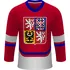 Hokejový dres Fansport ADH108 hokejový dres ČR červený, M