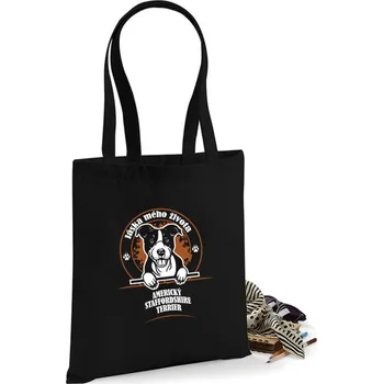 STRIKER Nákupní taška Americký stafordšírský terier
