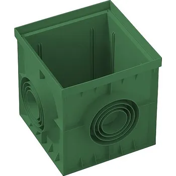 revizní šachta MONDIAL Kanálová šachta 300x300 zelená