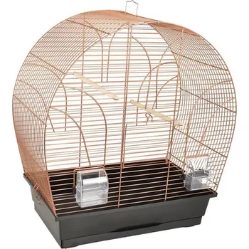 Klec FLAMINGO Saga měděná 51x28x55cm