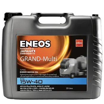 Motorový olej ENEOS GRAND-MULTI 15W-40 Objem: 208 l