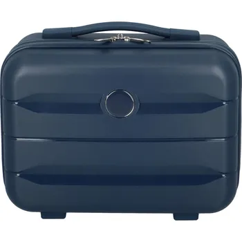 Cestovní plastový kufr Hesol velikost XS, tmavě modrá