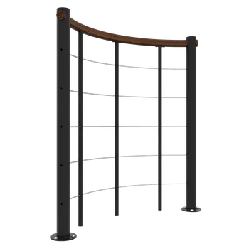 Zábradlí Zábradlí horní kulaté Minka Style, Style Turn 1/4 lomené Dodatečné zábradlí rovné-galerie - délka 1 běžný metr