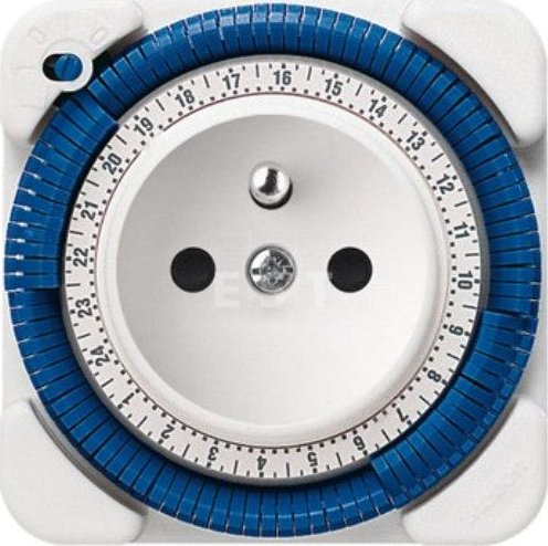 THEBEN 0260832 Analogové spínací hodiny zásuvkové theben-timer 26 CR