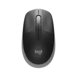 Logitech M190/Kancelářská/Optická/1 000 DPI/Bezdrátová USB/Šedá 910-005906