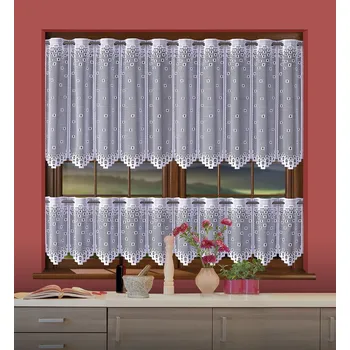 Záclona Záclona metráž Amálie š.80cm - zbytek 3m - 80 cm