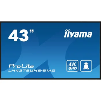 Monitor 43" iiyama LH4375UHS-B1AG:IPS,4K UHD,Android,24/7